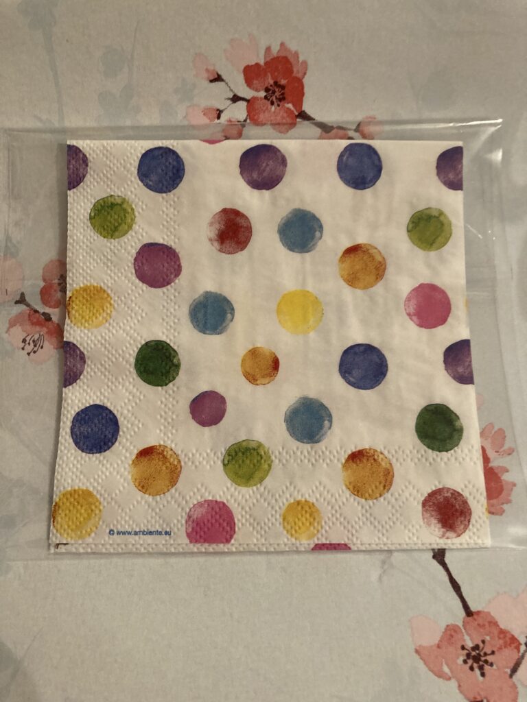 Servetten 25x25 cm per stuk