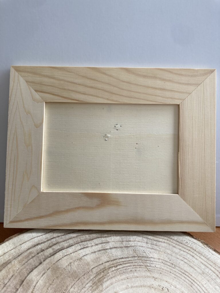 Houten fotokadertje
