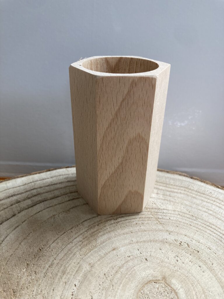 Houten pennenhouder