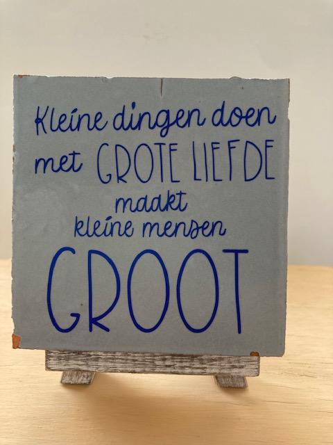 Kleine dingen