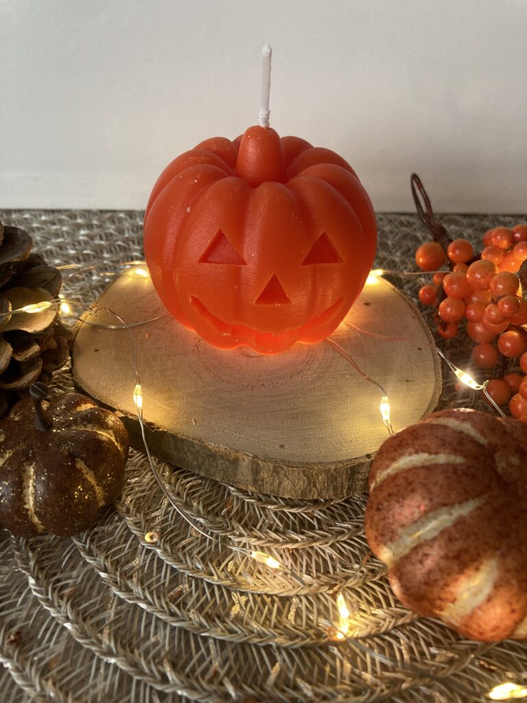 Kaars Halloweenpompoen